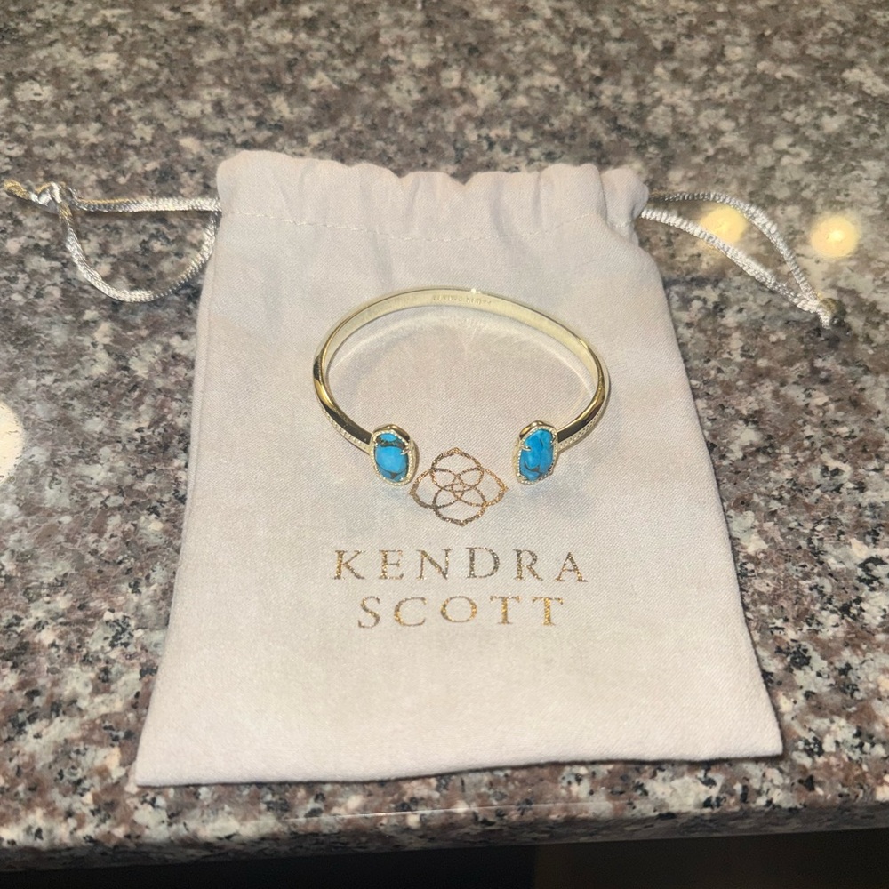 Kendra Scott Elton Gold Cuff Bracelet